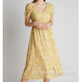 Frauen dünnes langes Kleid